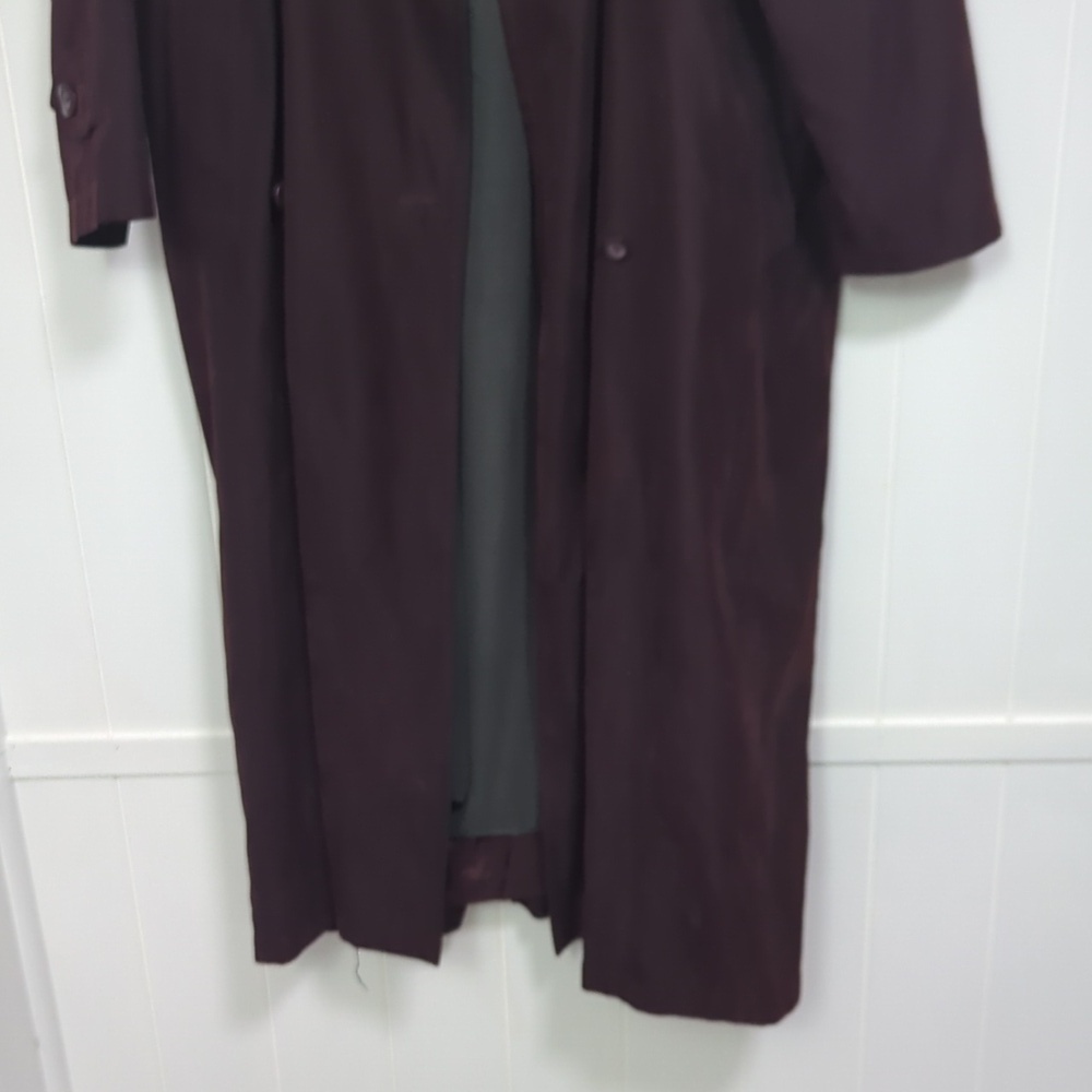 🎵 Vintage London Fog Brown Trench Coat - Picture 3 of 10